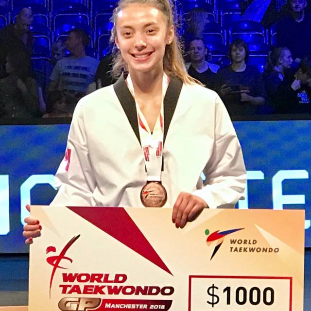 Canada’s Skylar Park Battles to Bronze at Taekwondo Grand Prix Series in Manchester
